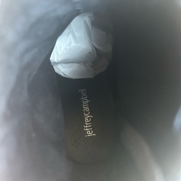 Jeffrey Campbell Operator harness Black Leather Ankle Boots Sz-9.   N - Picture 10 of 15